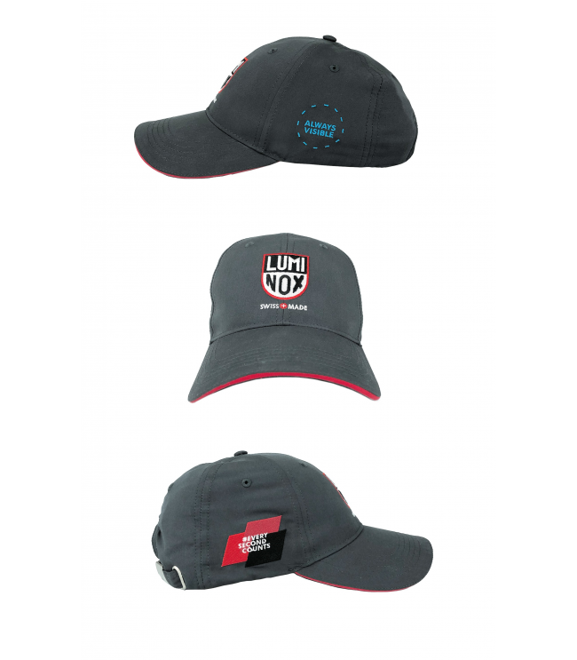 Gorra Baseball color gris oscuro
